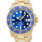 【3年保証】 ロレックス サブマリーナ デイト 116618LB ランダム番 K18YG無垢 ブルー 自動巻き メンズ 腕時計