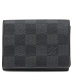 ルイヴィトン カードケース アンヴェロップ カルト ドゥ ヴィジット ダミエグラフィットキャンバス N63338 黒