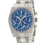 【3年保証】 ゼニス クロノマスター リバイバル エアウェイト カバーガール 95.A3818.400/51.M3818 ブルー 限定 自動巻き メンズ 腕時計