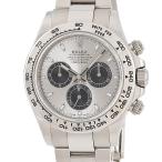 【3年保証】 ロレックス コスモグラフ デイトナ 116509 ランダム番 K18WG無垢 シルバー ブラック 自動巻き メンズ 腕時計