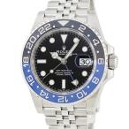 【3年保証】 ロレックス GMTマスター2 126710BLNR ランダム番 青 黒 サイクロップレンズ ベンツ針 5連 自動巻き メンズ 腕時計