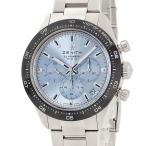 【3年保証】 ゼニス クロノマスター スポーツ ヨシダスペシャル 03.3105.3600/52.M3100 アクアブルー 水色 限定 自動巻き メンズ 腕時計