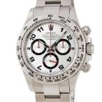 【3年保証】 ロレックス コスモグラフ デイトナ 116509 Z番 K18WG無垢 アラビア 赤針 自動巻き メンズ 腕時計