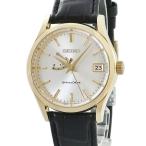 【3年保証】 セイコー スプリングドライブ ファーストモデル SBWA002 7R68-0A20 K18YG無垢 シルバー 限定 手巻き メンズ 腕時計