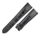 パテックフィリップ 純正 クロコ ベルト ストラップ 替え 予備 正規品 交換 スペア 本革 レザー 20ｍｍ ブラック 黒 メンズ 腕時計