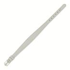 ロレックス カメレオン用 レザーバンド 純正 替え ベルト ストラップ 予備 交換 正規品 純正SS製尾錠付き グレー レディース 腕時計