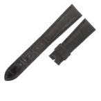 パテックフィリップ 未使用 純正 替え クロコバンド ベルト ストラップ 20ｍｍ ブラック 黒 シャイニー メンズ 腕時計