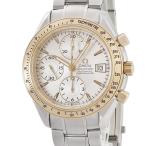 【3年保証】 オメガ スピードマスター オートマチック デイト 323.21.40.40.02.001 K18YG×SS コンビ バー 自動巻き メンズ 腕時計