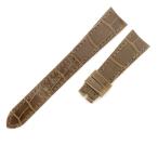 ハリーウィンストン 未使用 純正 替え クロコ バンド ベルト ストラップ 17ｍｍ ブラウン 茶 レディース 腕時計