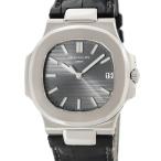 【3年保証】 パテックフィリップ ノーチラス 5711G-001 K18WG無垢 バー 横縞 角型 自動巻き メンズ 腕時計