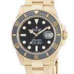 【3年保証】 ロレックス サブマリーナー デイト 126618LN ランダム番 K18YG無垢 ブラック ベンツ針 自動巻き メンズ 腕時計