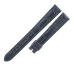 オメガ 未使用 純正 替え クロコ ベルト バンド ストラップ 予備 交換 スペア 尾錠用 ワニ 本革 22mm ネイビー 紺 レディース 腕時計