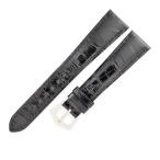 パテックフィリップ 純正 クロコ バンド K18WG 製尾錠付き 本革ベルト バンド 替え 正規品 スペア 19ｍｍ ブラック 黒 メンズ 腕時計