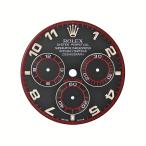 ロレックス 純正 ダイアル デイトナ用 116509 文字盤 ダイアル 部品 替え 交換 予備 美品 腕時計 パーツ 28mm ブラック 黒 メンズ 腕時計