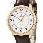 【3年保証】 オメガ デ ヴィル プレステージ コーアクシャル 424.53.40.20.04.005 K18YG無垢製 ホワイト 自動巻き メンズ 腕時計