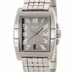 【3年保証】 ピアジェ アップストリーム 27050 OH済 グレー シルバー ベゼルバックル 角型 アラビア デイト 自動巻き メンズ 腕時計