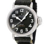 【3年保証】 ゼニス パイロット タイプ20 レスキュー 03.2434.679/20.I010 グレー アラビア 3針 スーパールミノバ 自動巻き メンズ 腕時計