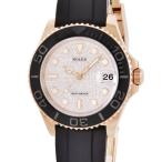 【3年保証】 ロレックス ヨットマスター 37 268655 ランダム番 エバーローズゴールド無垢 純正ダイヤ 自動巻き メンズ 腕時計