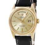 【3年保証】 ロレックス デイデイト バーク 1807 OH済み K18YG無垢 29番 ヴィンテージ バー イエローゴールド 自動巻き メンズ 腕時計