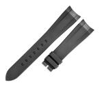 ゼニス 純正 クロノマスター用 ラバーバンド 未使用 替え ベルト ストラップ 20ｍｍ ブラック 黒 メンズ 腕時計