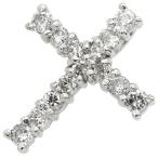  подвеска с цепью Cross diamond Pt900 серебряный 10 знак . колье верх 