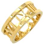 ティファニー リング 指輪 アトラス オープンリング K18YG ゴールド T&amp;Co. 9号