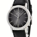 【3年保証】 ゼニス エリート クラシック 03.2290.679/26.C493 新品同様 チャコールグレー バー 自動巻き メンズ 腕時計