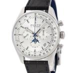 【3年保証】 ゼニス エル プリメロ 410 03.2091.410/01.C494 クロノグラフ トリプルカレンダー ムーンフェイズ 自動巻き メンズ 腕時計