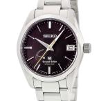 【3年保証】 グランドセイコー ナルトデイブレイク SBGA113 9R65-0BT0 レッドパープル デイト バー 限定 自動巻き メンズ 腕時計