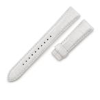 グランドセイコー 純正 未使用 替え クロコ ベルト バンド ストラップ 20ｍｍ パールホワイト メンズ 腕時計