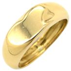 ティファニー リング 指輪 フルハート K18YG ゴールド T＆Co. エルサ ペレッティ Au750 18K 18金 9号