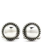  George * Jensen запонки серебряный запонки серебряный 925 серебряный AG925 круглый раунд 25