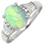 ショッピング15号 リング 指輪 オパール ダイヤリング シルバー 15号