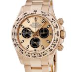 【3年保証】 ロレックス コスモグラフ デイトナ 116505 V番 K18RG無垢 クロノグラフ スモセコ 夜光インデックス 自動巻き メンズ 腕時計