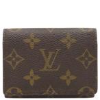  Louis Vuitton футляр для визитных карточек Anne veropkarutodu vi jito монограмма парусина M62920 чай футляр для карточек чехол для проездного билета 