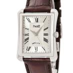 【3年保証】 ピアジェ エンペラドール P10040 G0A29518 K18WG無垢 シルバー ローマン スクエア ギョウシェ 自動巻き メンズ 腕時計