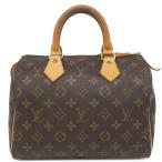 ショッピングルイ･ヴィトン ルイヴィトン ハンドバッグ スピーディ 25 モノグラムキャンバス M41528 茶 ボストン