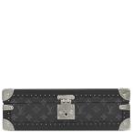 ショッピングコフレ ルイヴィトン 小物 コフレ 8 モントル モノグラムエクリプスキャンバス M20016 黒 グレー 青 時計ケース