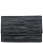 ルイヴィトン キーケース ミュルティクレ 6 エピレザー M63812 黒 鍵入れ 6本 6連