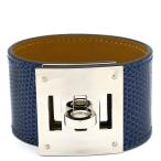  Hermes браслет ke Lead g Lizard голубой браслет большой metal пряжка 