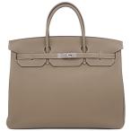エルメス ハンドバッグ バーキン40 トゴ グレー グレージュ