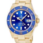 【3年保証】 ロレックス サブマリーナー デイト 126618LB ランダム番 K18YG無垢 ブルー 青サブ ベンツ針 自動巻き メンズ 腕時計