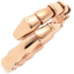 ブルガリ リング 指輪 セルペンティ ヴァイパー S K18PG ゴールド 8.5号 358633