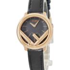 【3年保証】 フェンディ エフ イズ フェンディ ラナウェイ 28MM F710521011 未使用 ブラック×ゴールド クオーツ レディース 腕時計