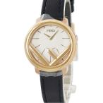 【3年保証】 フェンディ エフ イズ フェンディ ラナウェイ 28MM F710524011 未使用 ホワイト×ゴールド クオーツ レディース 腕時計