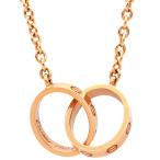 カルティエ ネックレス ベビーラブ ゴールド Love ペンダント ピンクゴールド PG Au750 18K 18金 B7212300