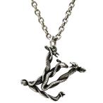 ルイヴィトン ネックレス LVスネーク ペンダント メタル MP2567 シルバー金具 ロゴ ヘビ