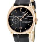 【3年保証】 ショーメ ダンディ パワーリザーブインジケーター W11884-25B K18PG無垢 ブラック デイト 限定 手巻き メンズ 腕時計