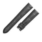 オメガ 純正 クロコバンド 97221073 未使用 ベルト 替え 19mm ブラック 黒 ワニ 革 予備 ブレスレット メンズ 腕時計