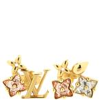 ルイヴィトン ピアス ブックル ドレイユ・ピュス ルルグラム ピアス GP M00786 LV イニシャル モノグラム・フラワー